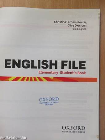 English File - Elementary - Student's Book