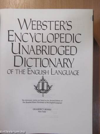 Webster's Encyclopedic Unabridged Dictionary of the English Language