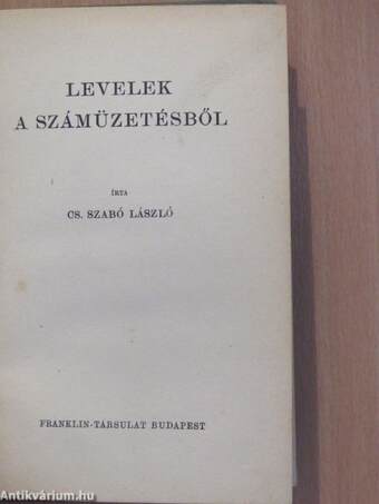 Levelek a számüzetésből