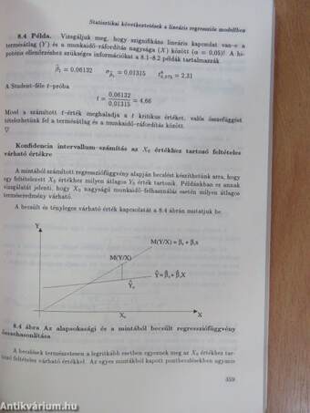 Statisztikai módszerek a gazdasági elemzésben II. (töredék)