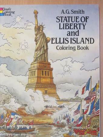 Statue of Liberty and Ellis Island Coloring Book