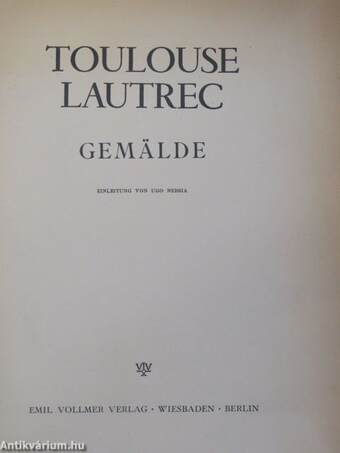 Toulouse Lautrec Gemälde