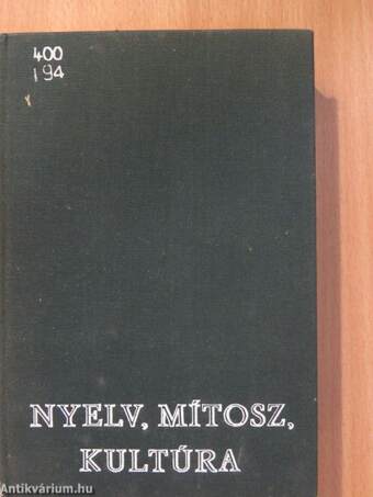 Nyelv, mítosz, kultúra