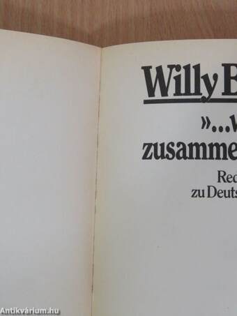 »...was zusammengehört«