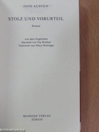 Stolz und Vorurteil