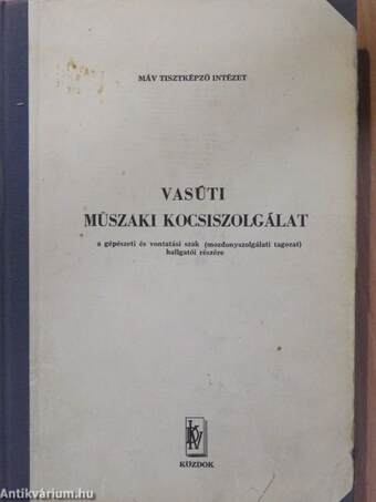 Vasúti műszaki kocsiszolgálat