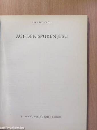 Auf den spuren Jesu