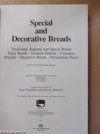 Special and Decorative Breads