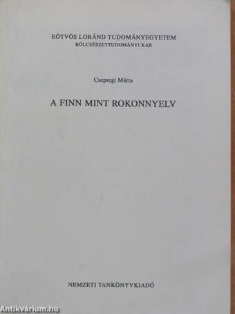 A finn mint rokonnyelv