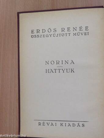 Norina/Hattyuk (aláírt példány)