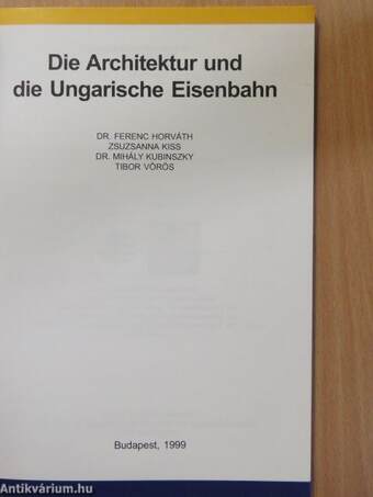 Die Architektur und die Ungarische Eisenbahn