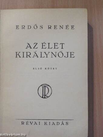 Az élet királynője I-II. (aláírt példány)