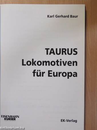 Taurus-Lokomotiven für Europa