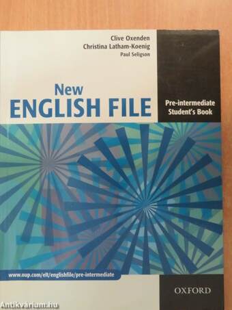 New English File - Pre-intermediate - Student's Book - CD-vel