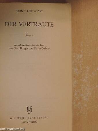 Der Vertraute