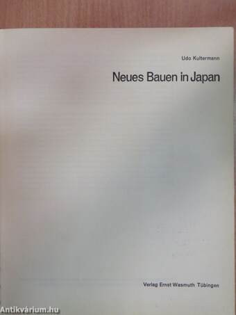 Neues Bauen in Japan