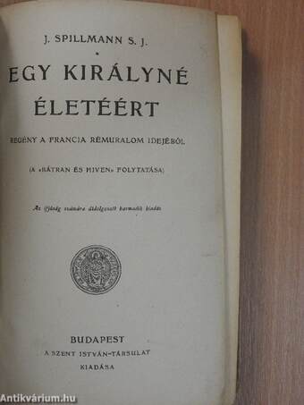 Egy királyné életéért