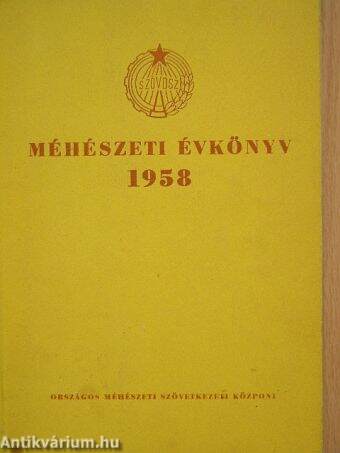 Méhészeti évkönyv 1958