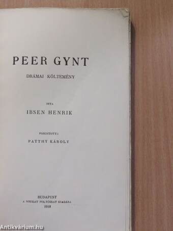 Peer Gynt