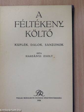 A féltékeny költő