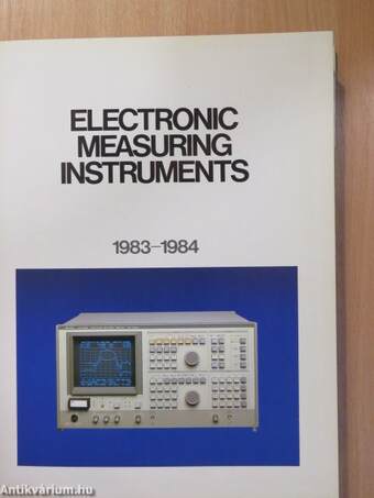 Electronic Measuring Instruments 1983-1984