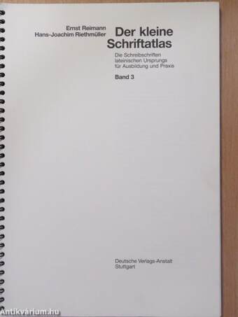 Der kleine Schriftatlas 3.