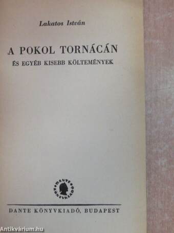 A pokol tornácán