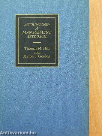 Accounting: A management Approach