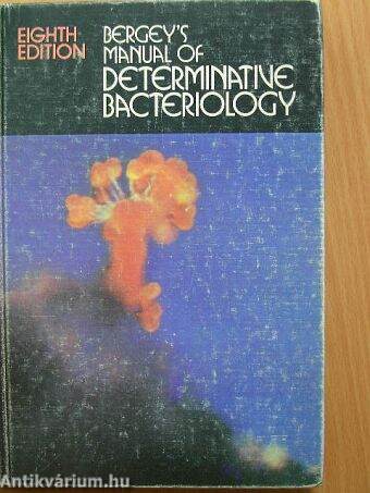 Bergey's Manual of Determinative Bacteriology