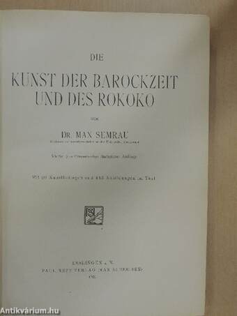 Die Kunst der Barockzeit und des Rokoko