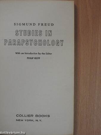 Studies in Parapsychology