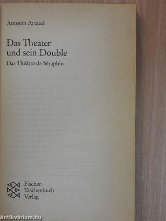 Das Theater und sein Double