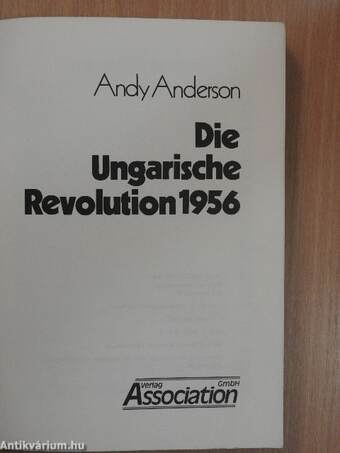 Die Ungarische Revolution 1956