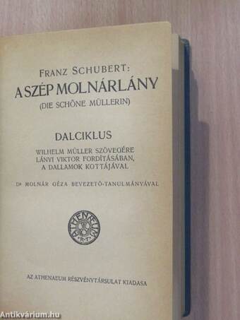 Egy német muzsikus Párisban/Parsifal/A Kreutzer-szonáta/A szép molnárlány/Rameau unokaöccse