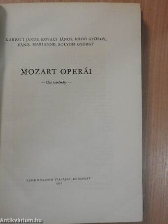 Mozart operái