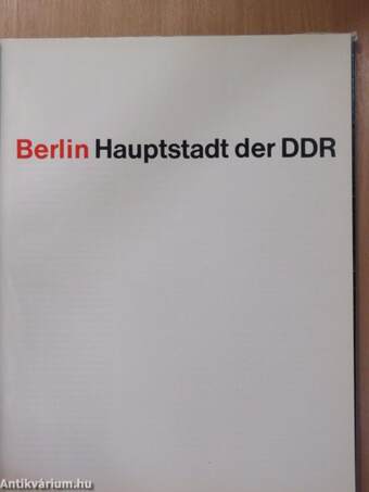 Berlin - Hauptstadt der DDR