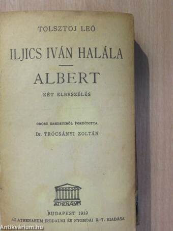 Iljics Iván halála/Albert/Két huszár/A kicsike/Két férfi az ágy alatt