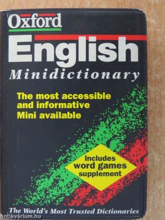 The Oxford English Minidictionary