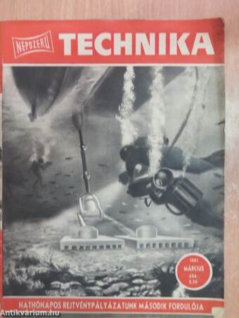 Népszerű Technika 1961. (nem teljes évfolyam)