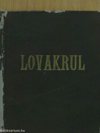 Lovakrul (minikönyv)