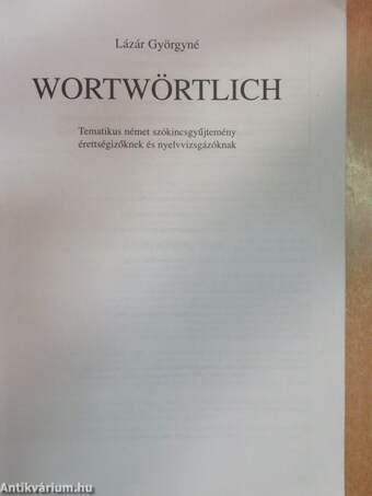 Wortwörtlich