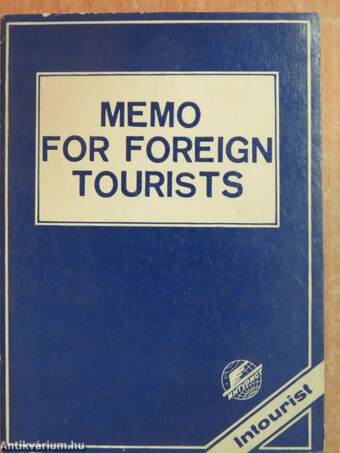 Memo for foreign tourists