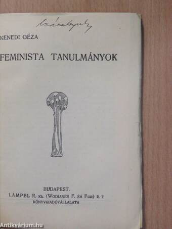 Feminista tanulmányok