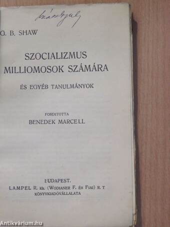 Szocializmus milliomosok számára