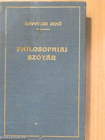 Philosophiai szótár