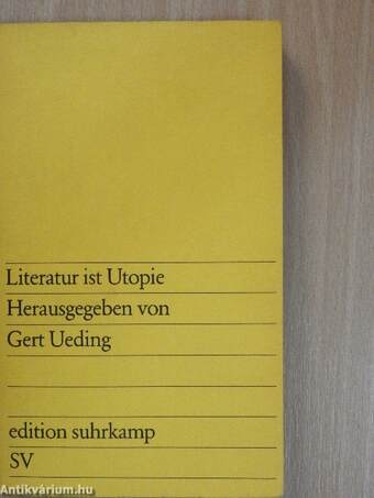 Literatur ist Utopie