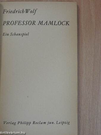 Professor Mamlock