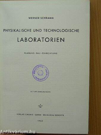 Physikalische und technologische Laboratorien