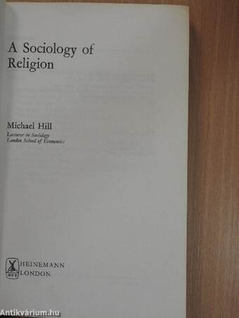 A Sociology of Religion