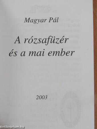 A rózsafüzér és a mai ember